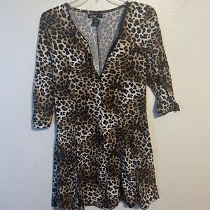 Leopard Mini Dress